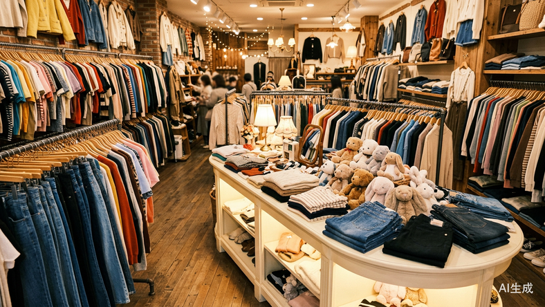 少女风品牌卷土重来,线下服装店迎来新一批年轻客人